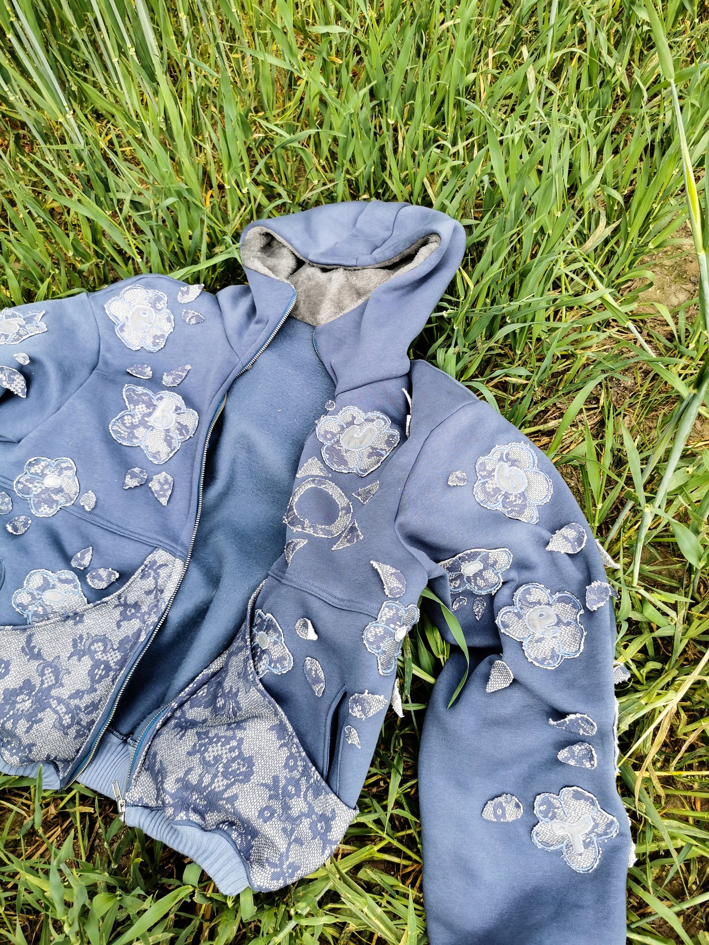 Flowerboy Zip-Jacke (Sample)